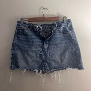 American eagle denim skirt